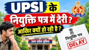 UPSI के नियुक्ति पत्र में देरी